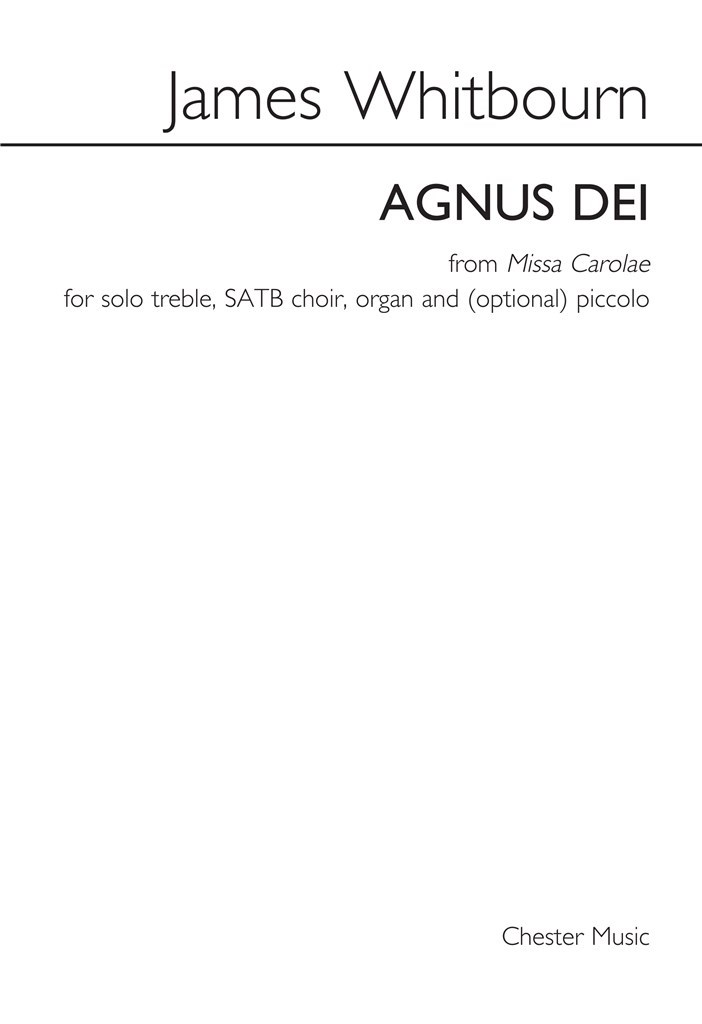 Agnus Dei From Missa Carolae